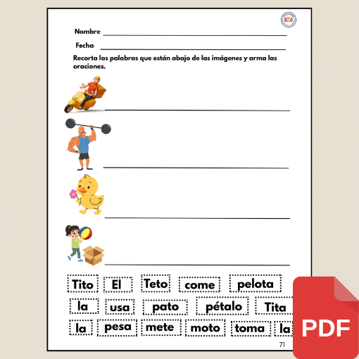 1° El viaje de las letras y palabras imagen 5