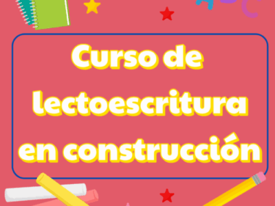 Curso para enseñar a leer y escribir