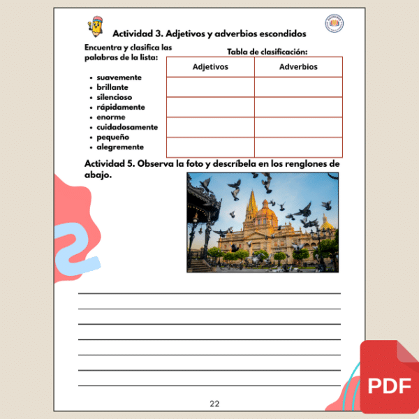 Imagen 3 Lenguajes Español 4 Grado de Primaria