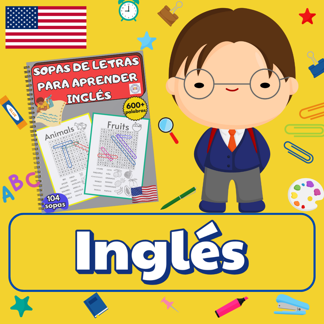Imagen de las Categorias de Libros en Ingles