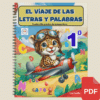Portada 1° El viaje de las letras y palabras