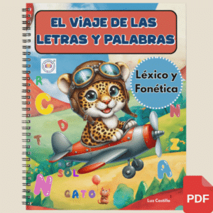 Portada El viaje de las letras y palabras Léxico y Fonética