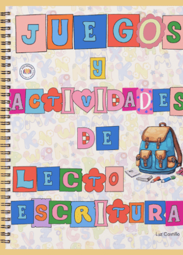 Portada Juegos y Actividades lectoescritura