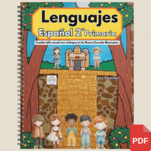 Portada Lenguajes Español 2 Grado de Primara