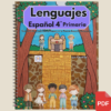 Portada Lenguajes Español 4 Grado de Primaria