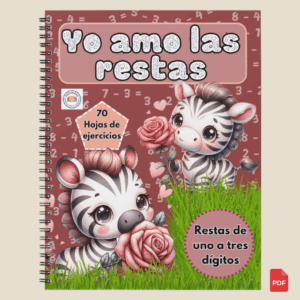 Cuadernillo de Restas Yo amo las restas